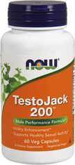 NOW Foods TestoJack 200, 60 zeliščnih kapsul