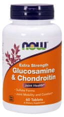 NOW Foods Glukozamin & amp; Chondroitin Extra Strength, 60 tablet
