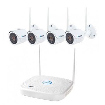 Secutek Sistem kamer WiFi SLG-WIFI2108PGE4FE200 - kamera 4x2Mpix, NVR