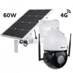 Secutek Vrtljiva IP kamera 4G PTZ SBS-NC79G-30X s solarnim polnjenjem 60W / 40A