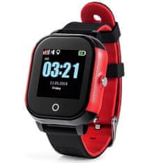 Secutek Otroška ura z lokatorjem GPS SWX-GW700S Rdeča in črna barva