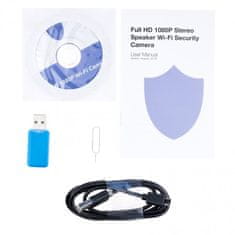 Secutek Skrita kamera v zvočniku Bluetooth SAH-IP022
