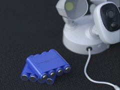 Secutek Brezžična varnostna kamera WiFi z reflektorji LED in solarno ploščo SRT-FC1T