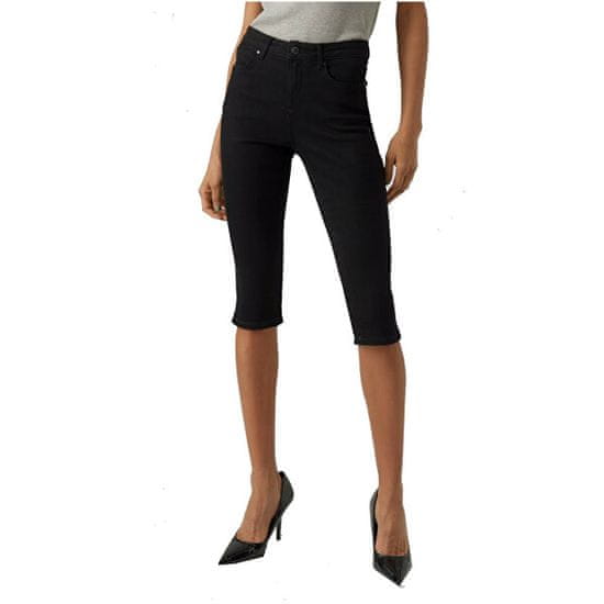 Vero Moda Ženske kratke hlače VMJUDE Slim Fit 10279513 Black