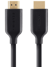 Belkin kabel, HDMI z Ethernet, 4K/Ultra HD, 1m, črn (F3Y021bt1M)