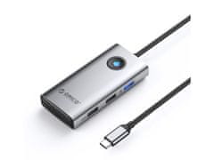 Orico PW11-5P priključna postaja USB-C, 5v1 (PW11-5P-GY-EP)