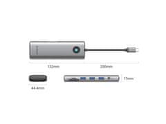 Orico PW11-10P priključna postaja USB-C, 10v1 (PW11-10P-GY-EP)