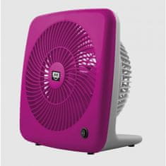 SHE 2v1 talni ali namizni ventilator, 30 W, roza