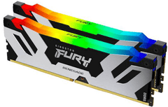 Kingston Fury Renegade pomnilnik (RAM), RGB, DDR5, 64GB, 2x32GB, CL32, DIMM, XMP (KF560C32RSAK2-64)