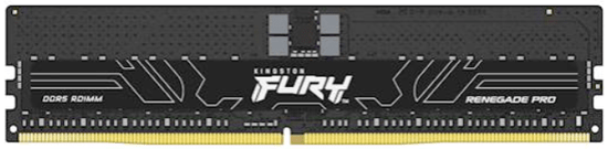 Kingston Fury Renegade Pro pomnilnik (RAM), DDR5, 128GB, 8x16GB, CL36, ECC, PnP, 5600 (KF556R36RBK8-128)