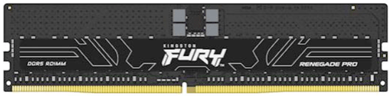 Kingston Fury Renegade Pro pomnilnik (RAM), DDR5, 128GB, 4x32GB, CL36, ECC, PnP, 5600 (KF556R36RBK4-128)