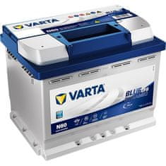 Varta N60 akumulator, 60 Ah, D+, 640 A(EN), 242 x 175 x 190 mm