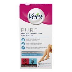 Veet Pure depilacijski listi, Legs, 40/1