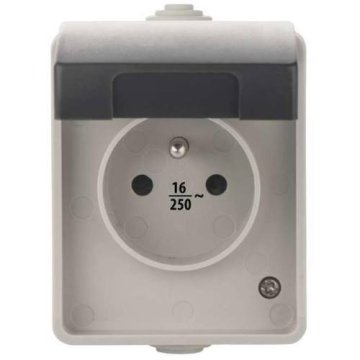 Emos Stenska vtičnica, 250V / 16A, IP54