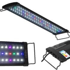 shumee LED osvetljevalna svetilka za rastlinski akvarij poln spekter 78 diod 56 cm 18 W