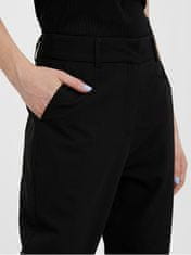 Vero Moda Ženske hlače VMZELDA Straight Fit 10261257 Black (Velikost 40/32)