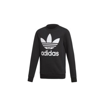 Adidas Športni puloverji črna Trefoil Crew