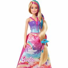 Barbie princesa z barvnimi lasmi igralni set