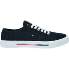 Tommy Hilfiger Superge črna 45 EU Core Corporate Vulc Canvas