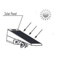 Optonica  LED vrtna solarna svetilka 2W 3000K 160lm IP65 