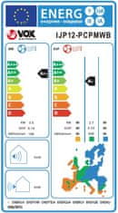 VOX electronics stenska klimatska naprava (IJP12-PCPMWB), črna