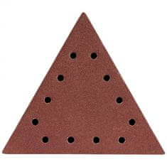 Dedra 5x Trikotni brusni papir 285mm za žirafe P80