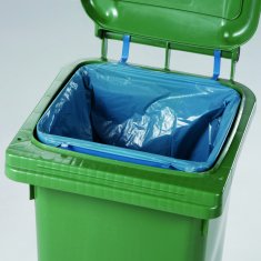 Meva Metal frame for attaching a garbage bag to a 240L trash can