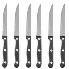 shumee Nazobčan nož za zrezke iz nerjavečega jekla, dolžina 215 mm, set 6 kosov. -Hendi 781449