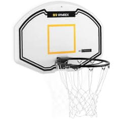 Gymrex Košarkarski tablo z obročem za montažo na steno 61x91 cm
