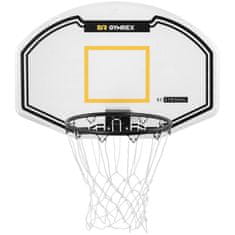 Gymrex Košarkarski tablo z obročem za montažo na steno 61x91 cm