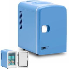 MSW Mini hladilnik za avto s funkcijo ogrevanja 12 / 240 V 4 l - modra