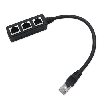 slomart Adapter rozgłałęźnik 100 mb/s lan rj45 3xrj45 ftp -e397