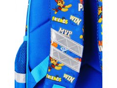 Paw Patrol Tačka na patrulji Chase Moder otroški nahrbtnik za vrtec, odsevniki 31x25x9 cm 