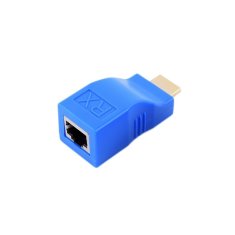 Kitajc HDMI podaljšek extender 1080P do 30m preko ethernet RJ45 CAT 5e/6 kabla - zaloga v Sloveniji
