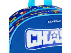 Paw Patrol Tačka na patrulji Chase Moder otroški nahrbtnik za vrtec, odsevniki 31x25x9 cm 