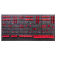 botle Stenska plošča za orodje 156 x 78 cm Skladiščenje orodja