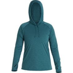 NRS Ženska majica/hoodie H2Core Silkweight, dolg rokav, Mediterranea, L