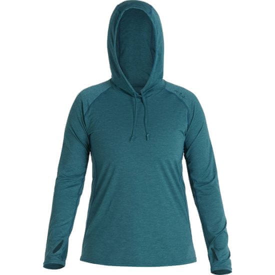 NRS Ženska majica/hoodie H2Core Silkweight, dolg rokav, Mediterranea