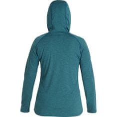 NRS Ženska majica/hoodie H2Core Silkweight, dolg rokav, Mediterranea, XL
