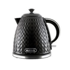 Eldom Kovinska kuhalnica ELDOM NELA, 1,7 l zmogljivosti, 2000 W, črna, brezžična, z avtomatskim izklopom, filtracija vode
