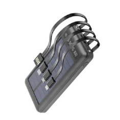 Andowl Solarna Polnilna Baterija - Solar Powerbank 12.000 mAh - BELA
