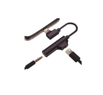 Andowl Apple Iphone 3.5mm Adapter + Polnenje