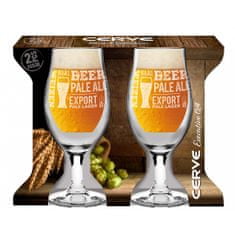 CERVE World beer set 2kos kelih za pivo Executive 400ml