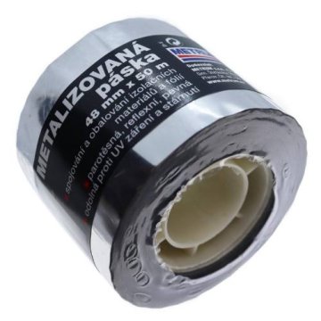 Ostatní Metaliziran trak, 0,048 mm x 50 mm x 50 m