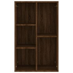 Vidaxl Knjižna omara/komoda rjavi hrast 50x25x80 cm inženirski les