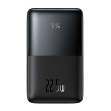 BASEUS Powerbank Bipow Pro 20000mAh, 2xUSB, USB-C, 22,5W (črna)