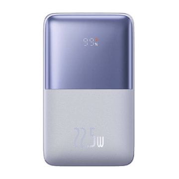 BASEUS Powerbank Bipow Pro 20000mAh, 2xUSB, USB-C, 22,5W (vijolična)