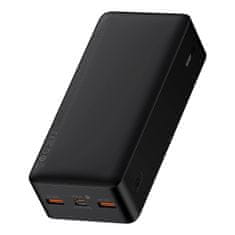 BASEUS powerbank bipow 30000mah, 2xusb, usb-c, 20w (črna)