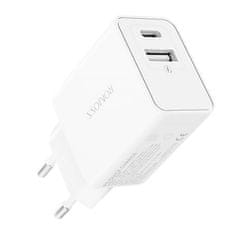 Romoss omrežni polnilnik ac30t, usb + usb-c, 30 W (bel)