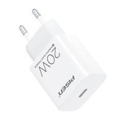 slomart omrežni polnilnik pisen 20w pd (bel)